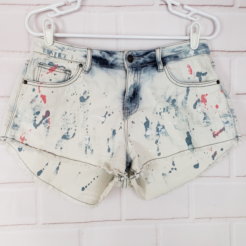 dELia*s Distressed Denim Shorts Size 9/10